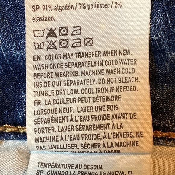 American Eagle Women's‎ Next Level Stretch Denim Skirt|Hi-Rise Mini|Size 8 - Picture 9 of 9